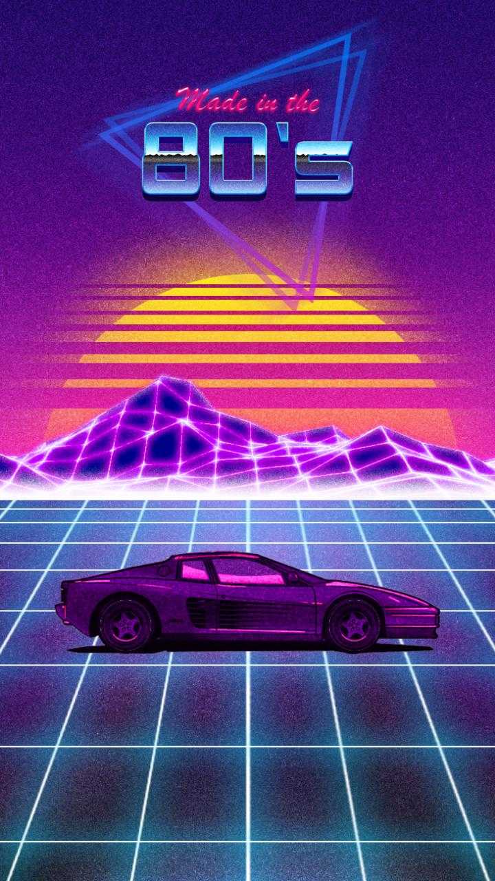 80s Aesthetic iPhone Wallpapers - 4k, HD 80s Aesthetic iPhone ...