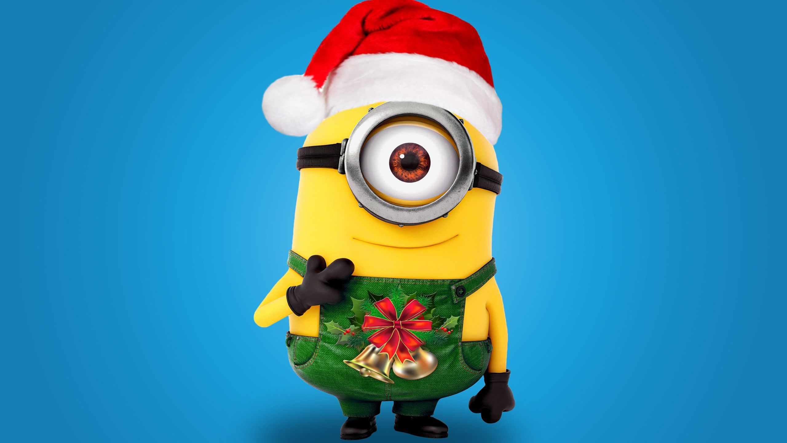 Minion Christmas Wallpapers - 4k, HD Minion Christmas Backgrounds on ...