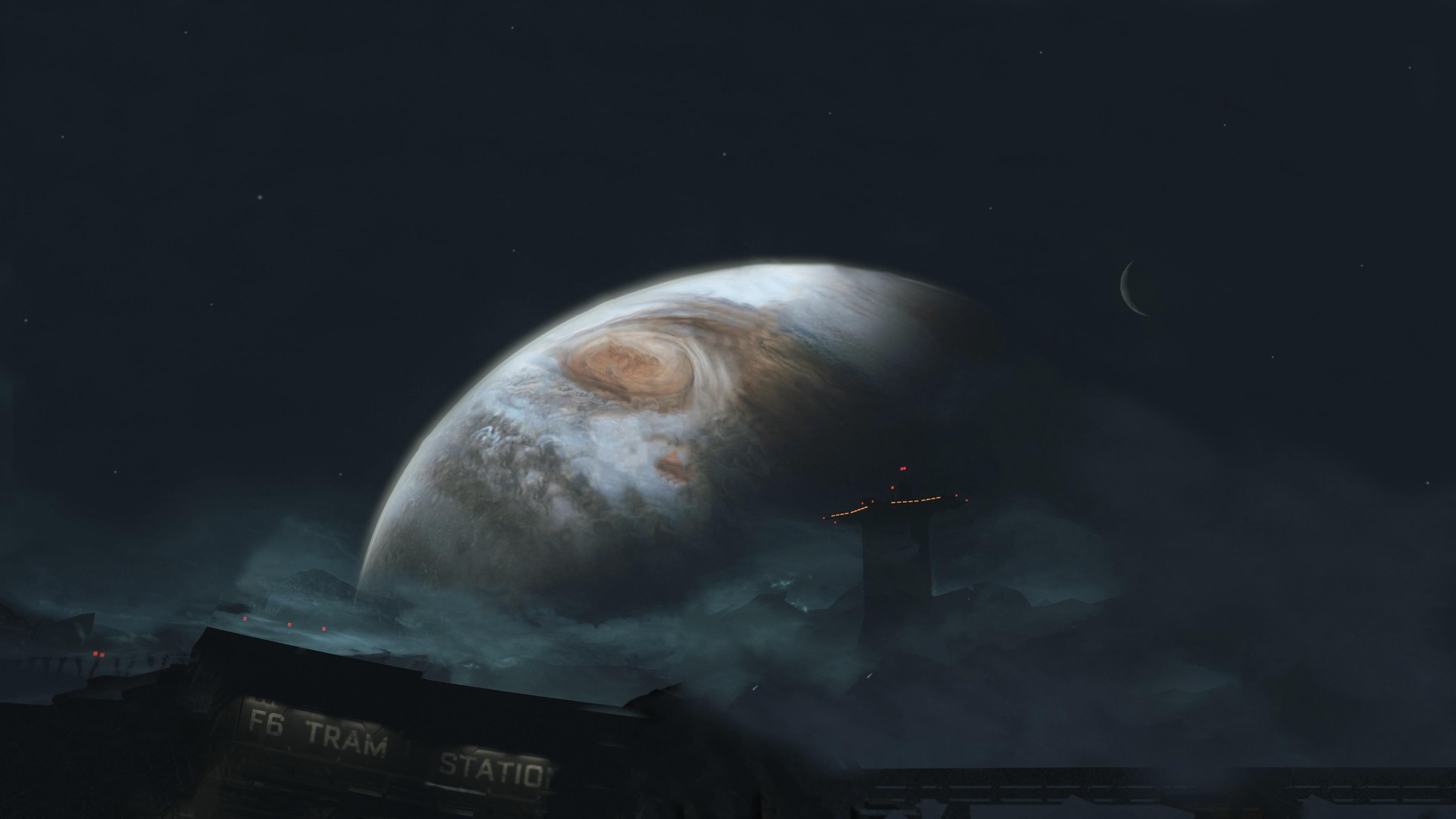 3840x2160 Jupiter Wallpaper : r/TheCallistoProtocol Wallpaper