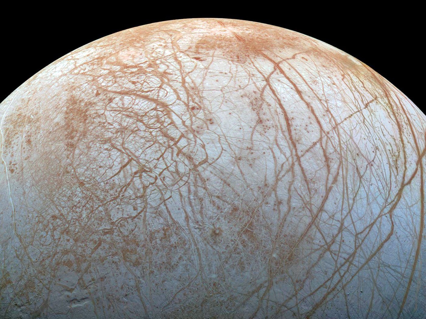 1400x1050 Jaw-dropping photo shows Jupiter's moon Europa like you've never seen it  before Wallpaper