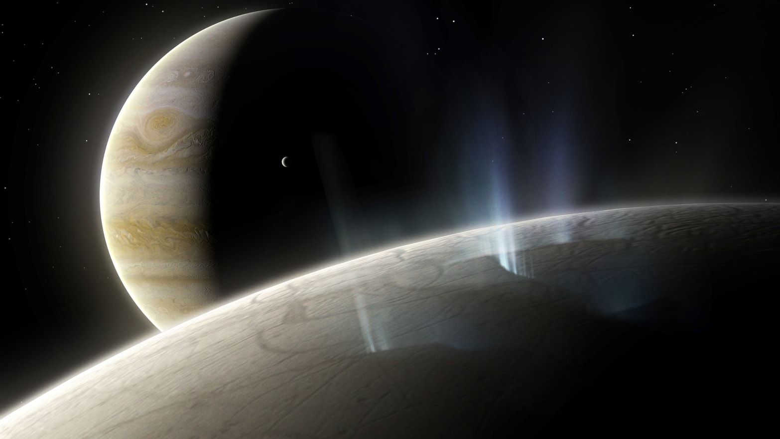 1566x881 Could a Buried Ocean on Jupiter's Moon Point to Life Beyond Earth? Wallpaper