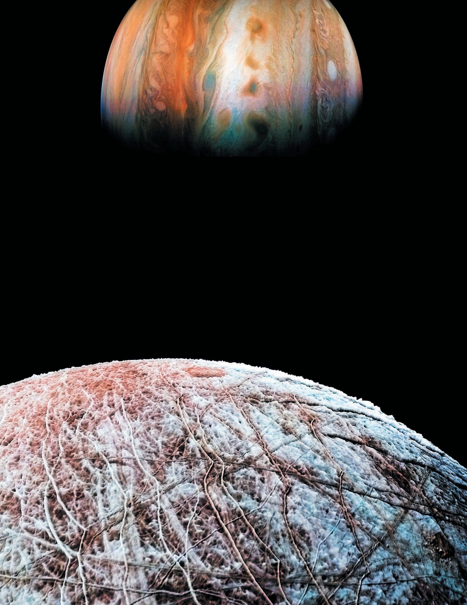 1536x1988 Citizen Science Art Showcases Jupiter's Beauty | Scientific American Wallpaper