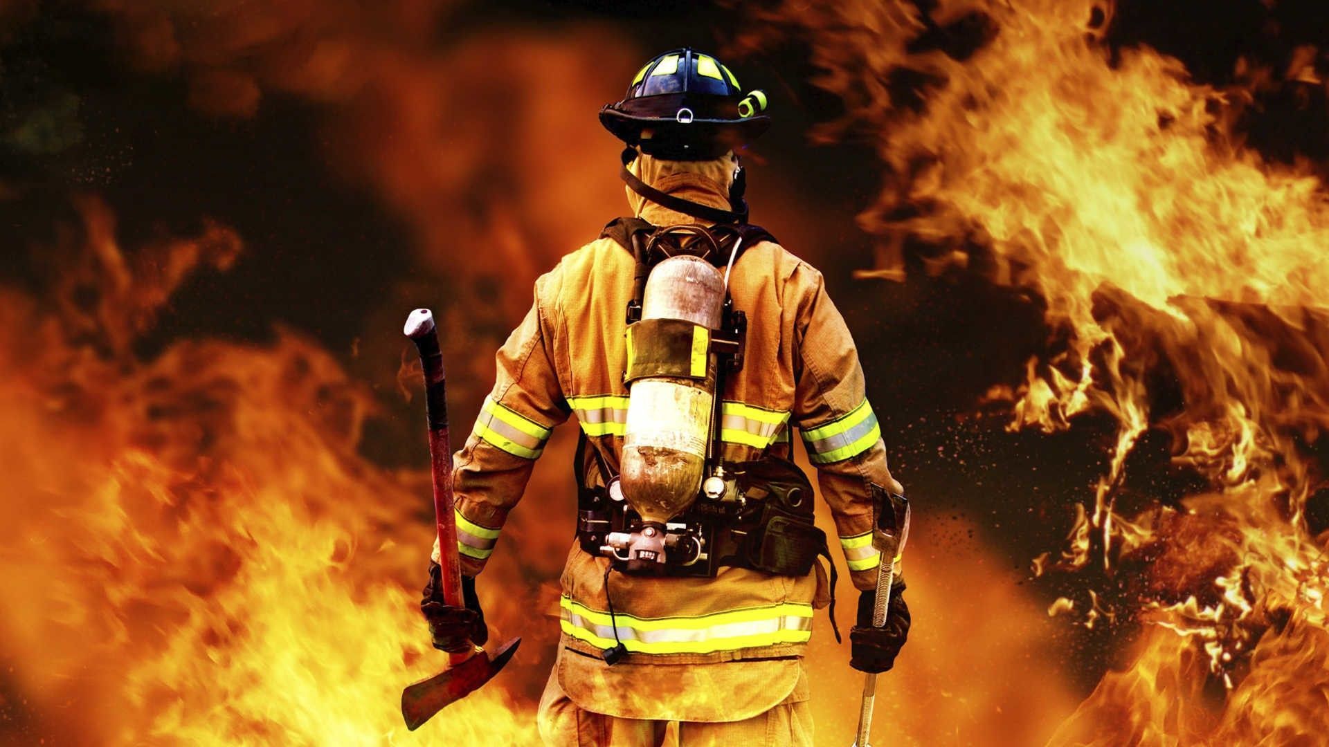 1920x1080 Beautiful Fireman Desktop Wallpaper | Firefighter, Fireman, Firefighter art Wallpaper