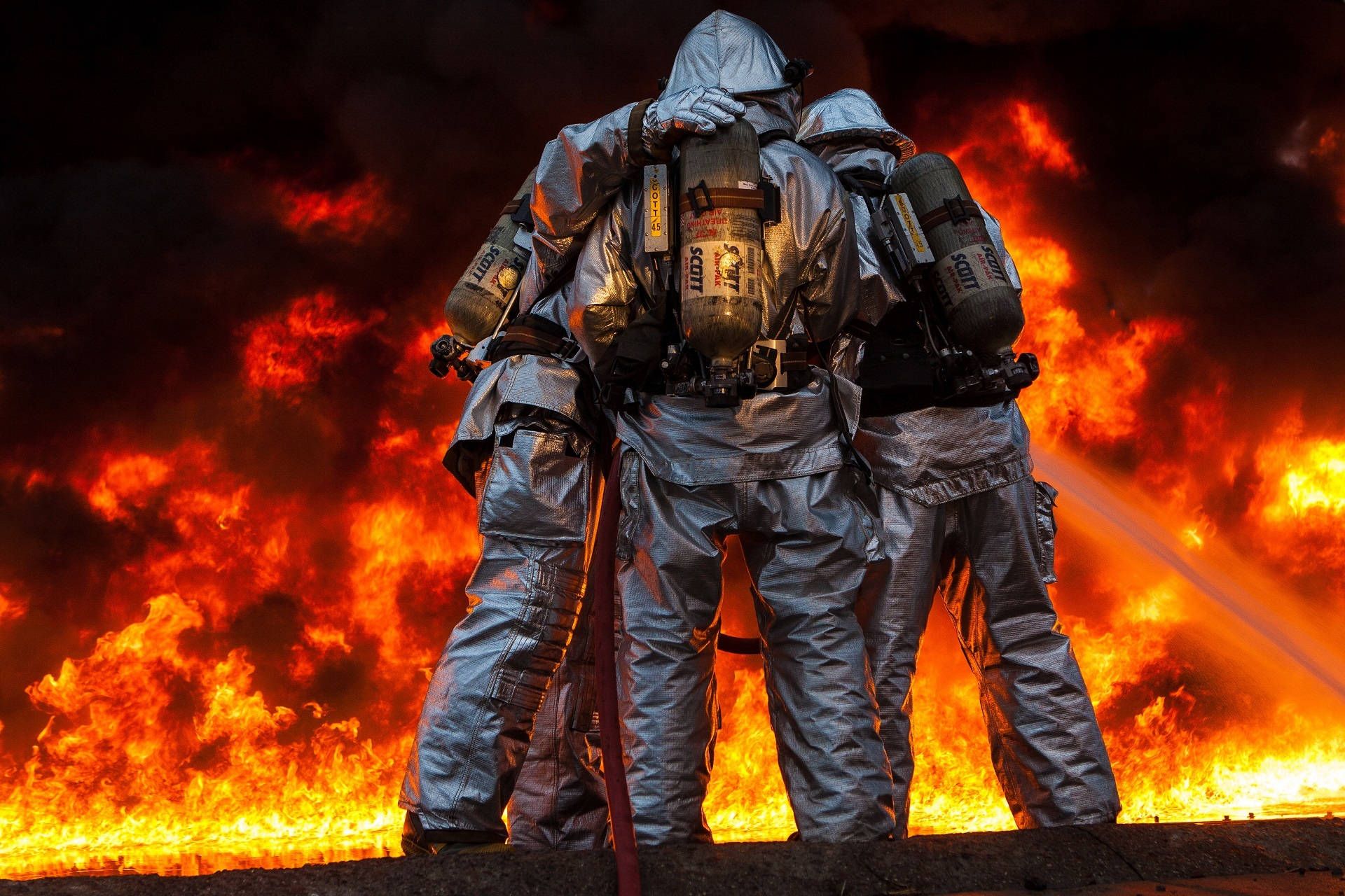 1920x1280 100+] Firefighters Backgrounds | Wallpapers.com Wallpaper