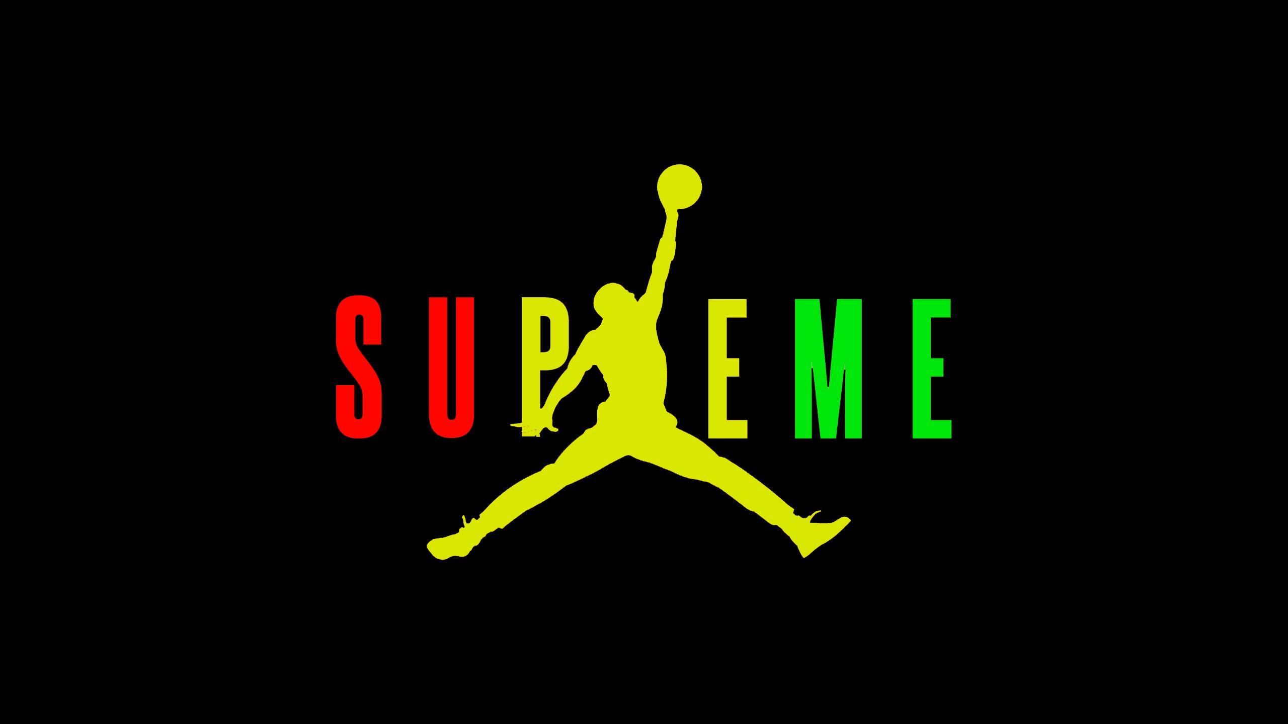 Supreme hotsell jordan logo