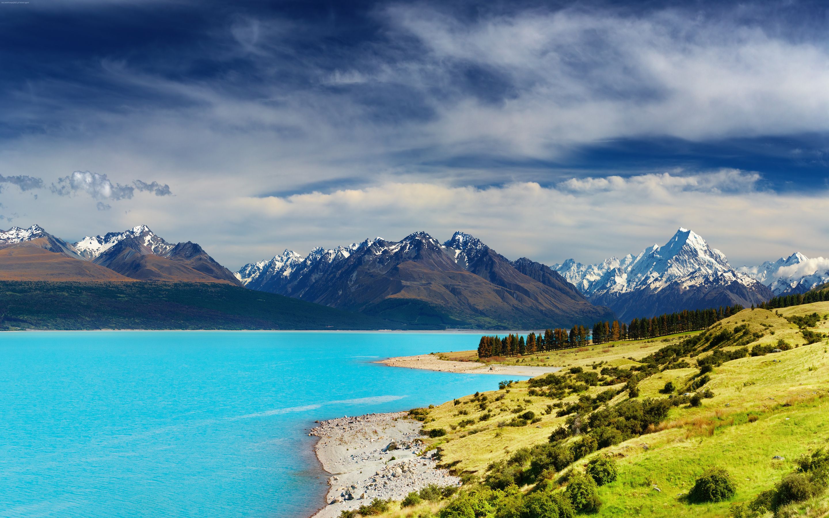 New Zealand Mountains Wallpapers - 4k, HD New Zealand Mountains ...