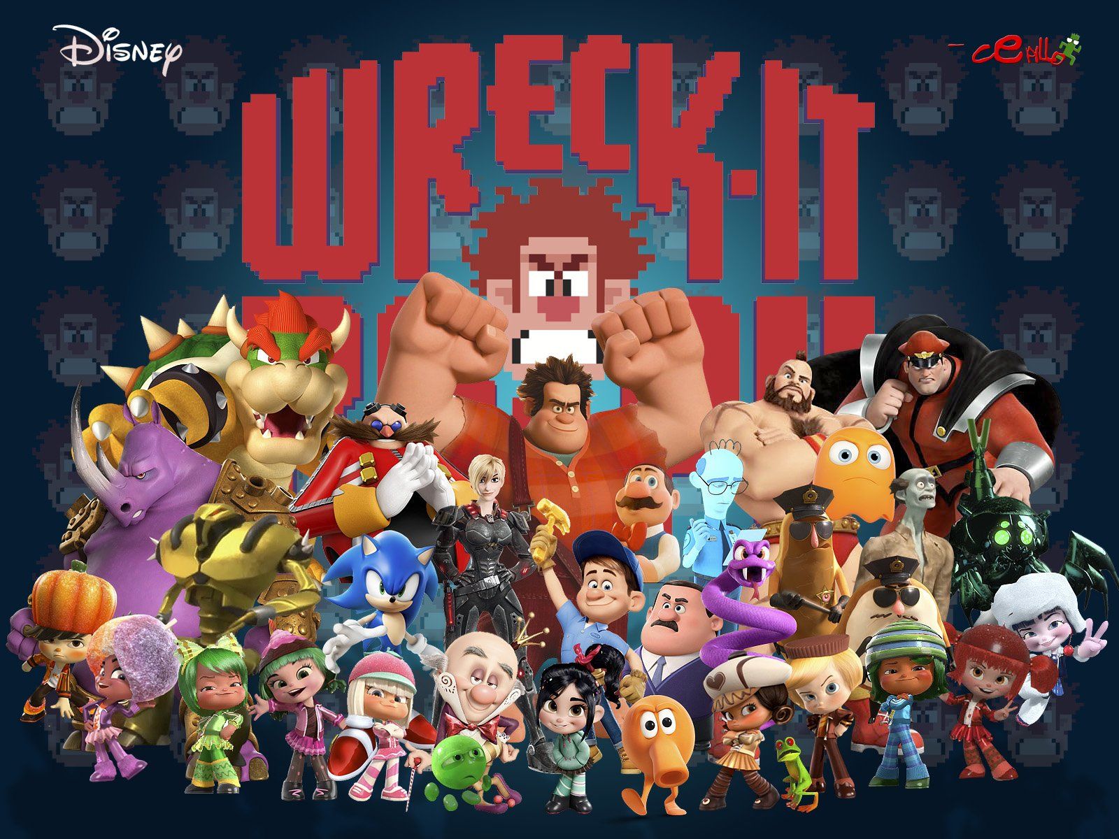 Wreck It Ralph Hd Wallpaper wreck-it-ralph-hd-wallpaper
