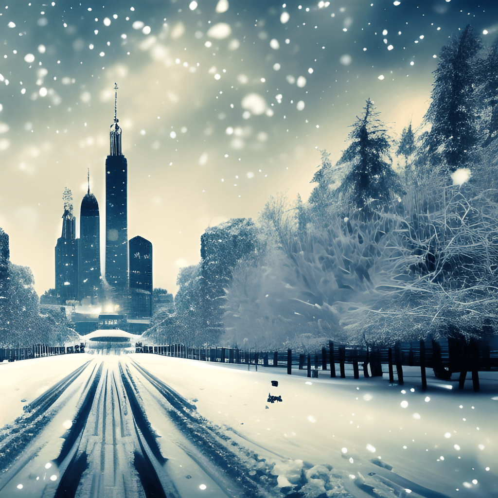 Snowy City Wallpapers - 4k, HD Snowy City Backgrounds on WallpaperBat