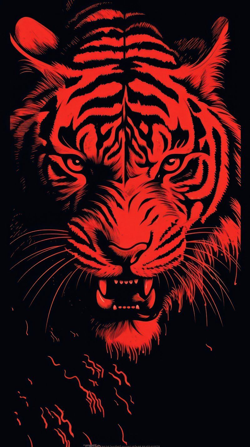 Red Tiger Wallpapers - 4k, HD Red Tiger Backgrounds on WallpaperBat