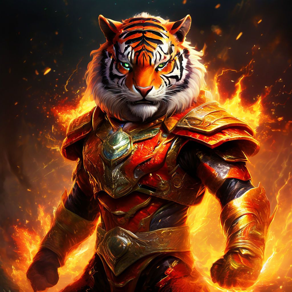 Red Tiger Wallpapers - 4k, HD Red Tiger Backgrounds on WallpaperBat