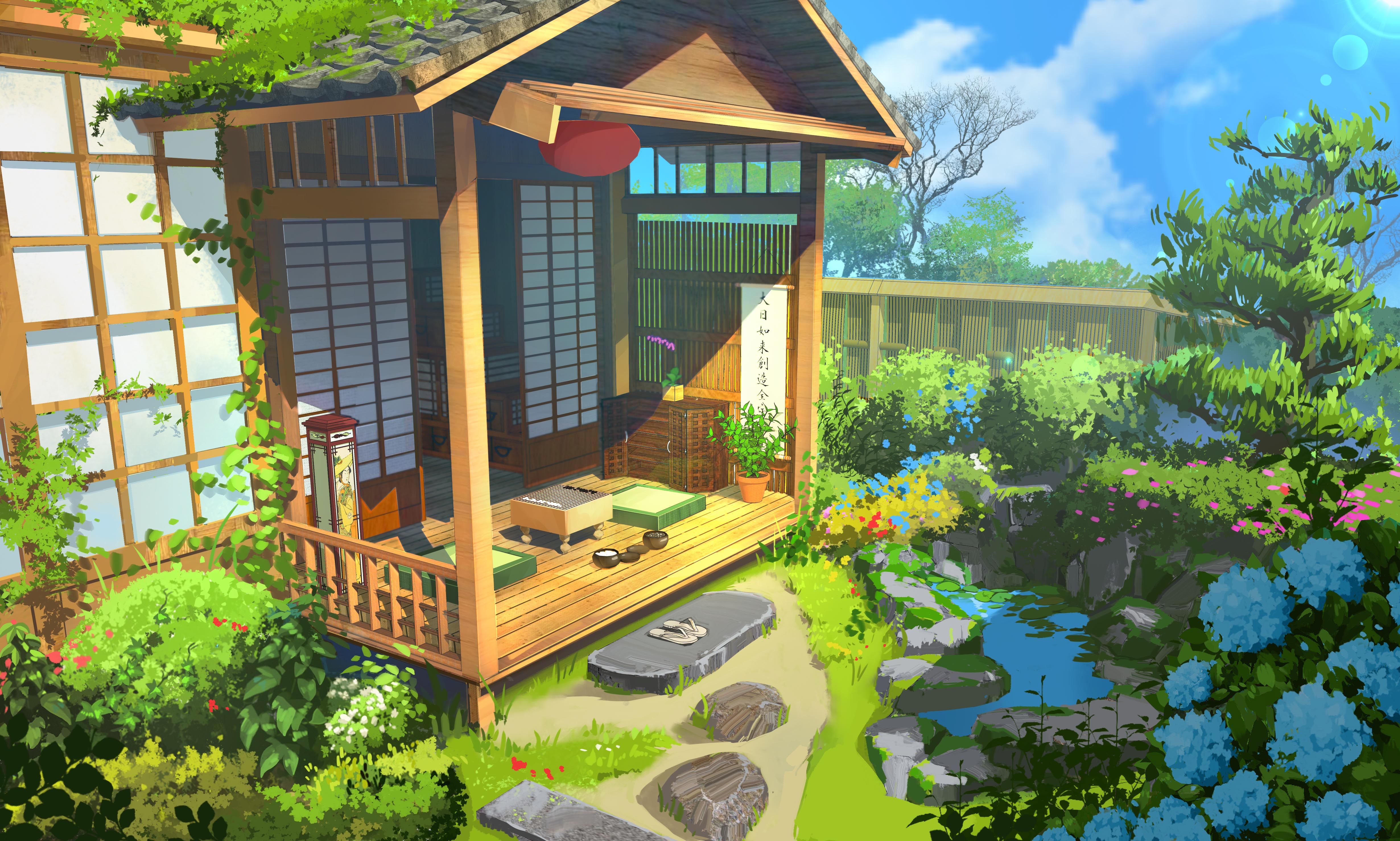 Anime House Wallpapers - 4k, HD Anime House Backgrounds on WallpaperBat