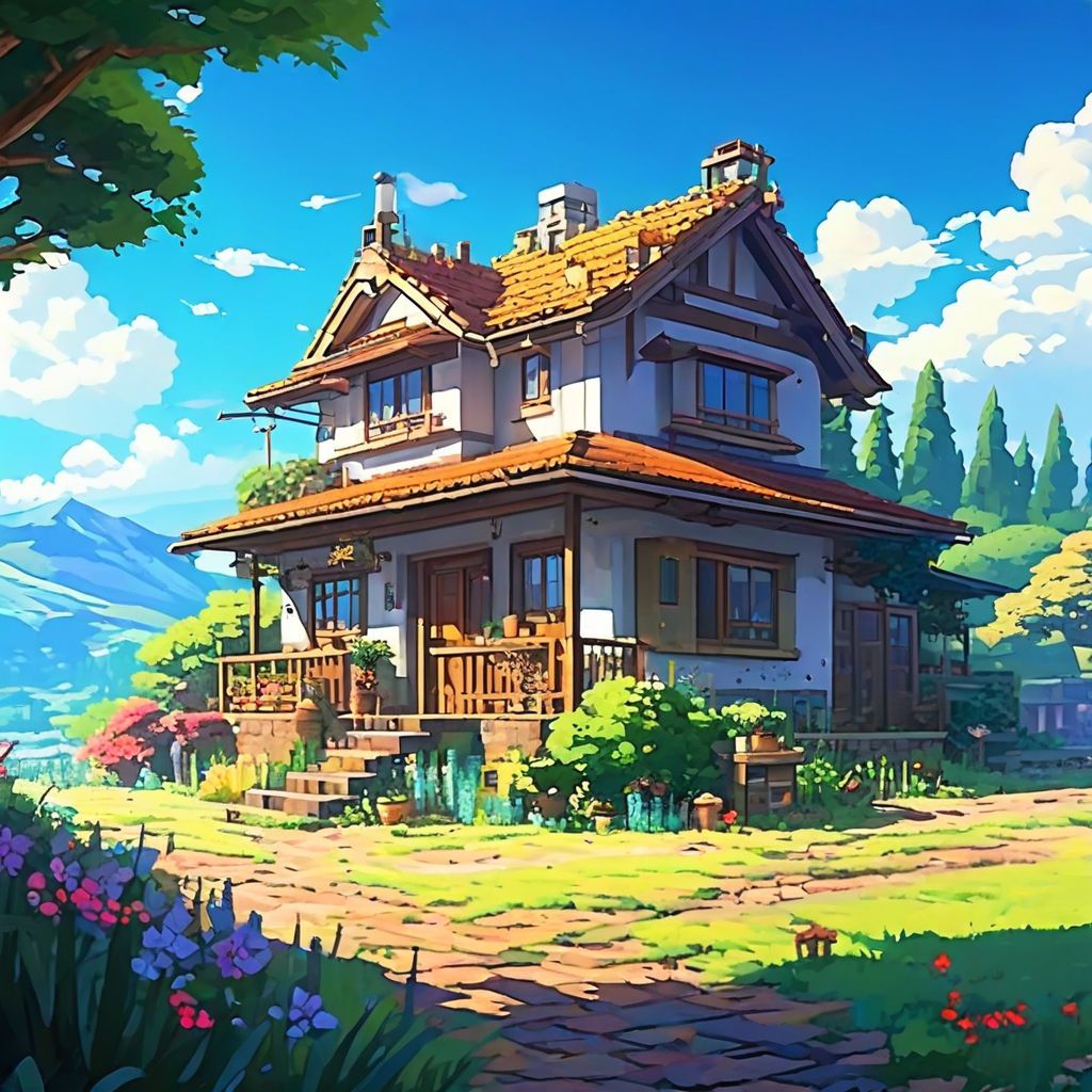 Anime House Wallpapers - 4k, HD Anime House Backgrounds on WallpaperBat