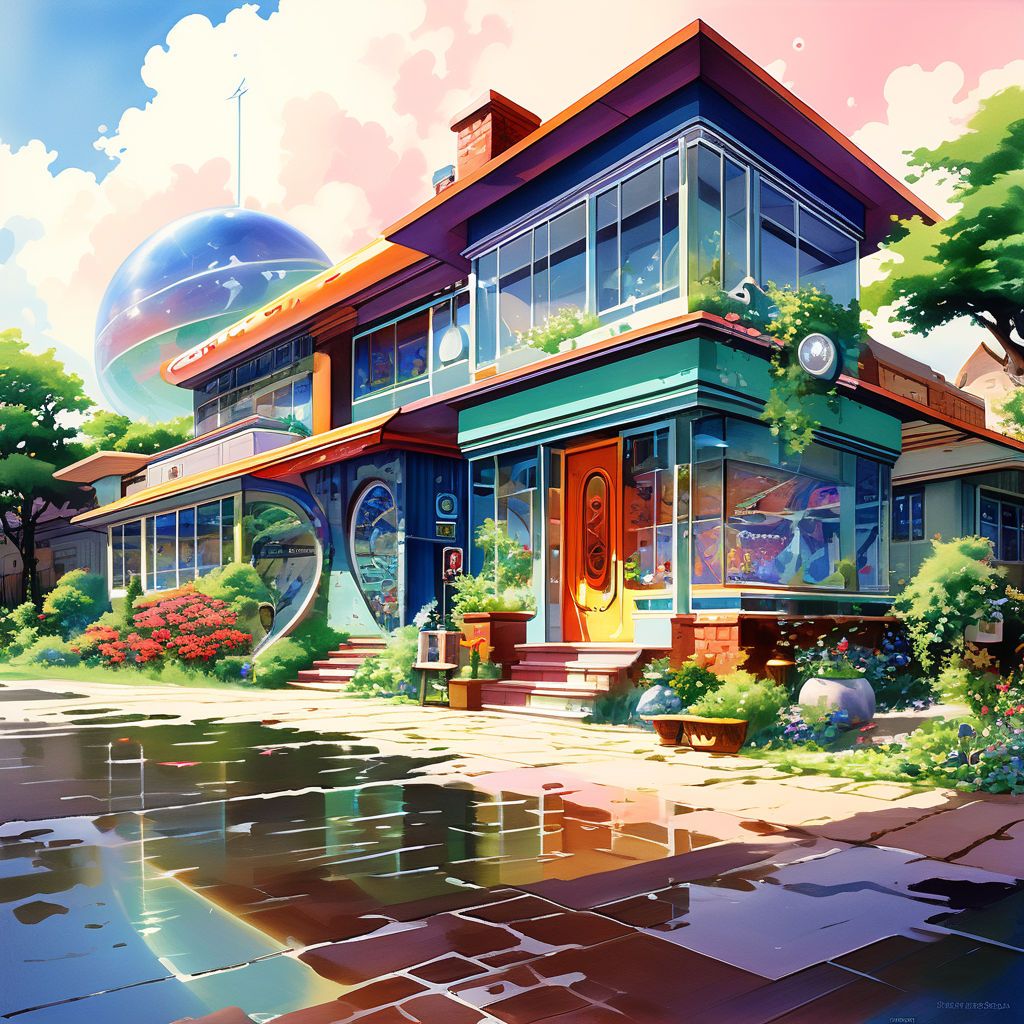 Anime House Wallpapers - 4k, HD Anime House Backgrounds on WallpaperBat