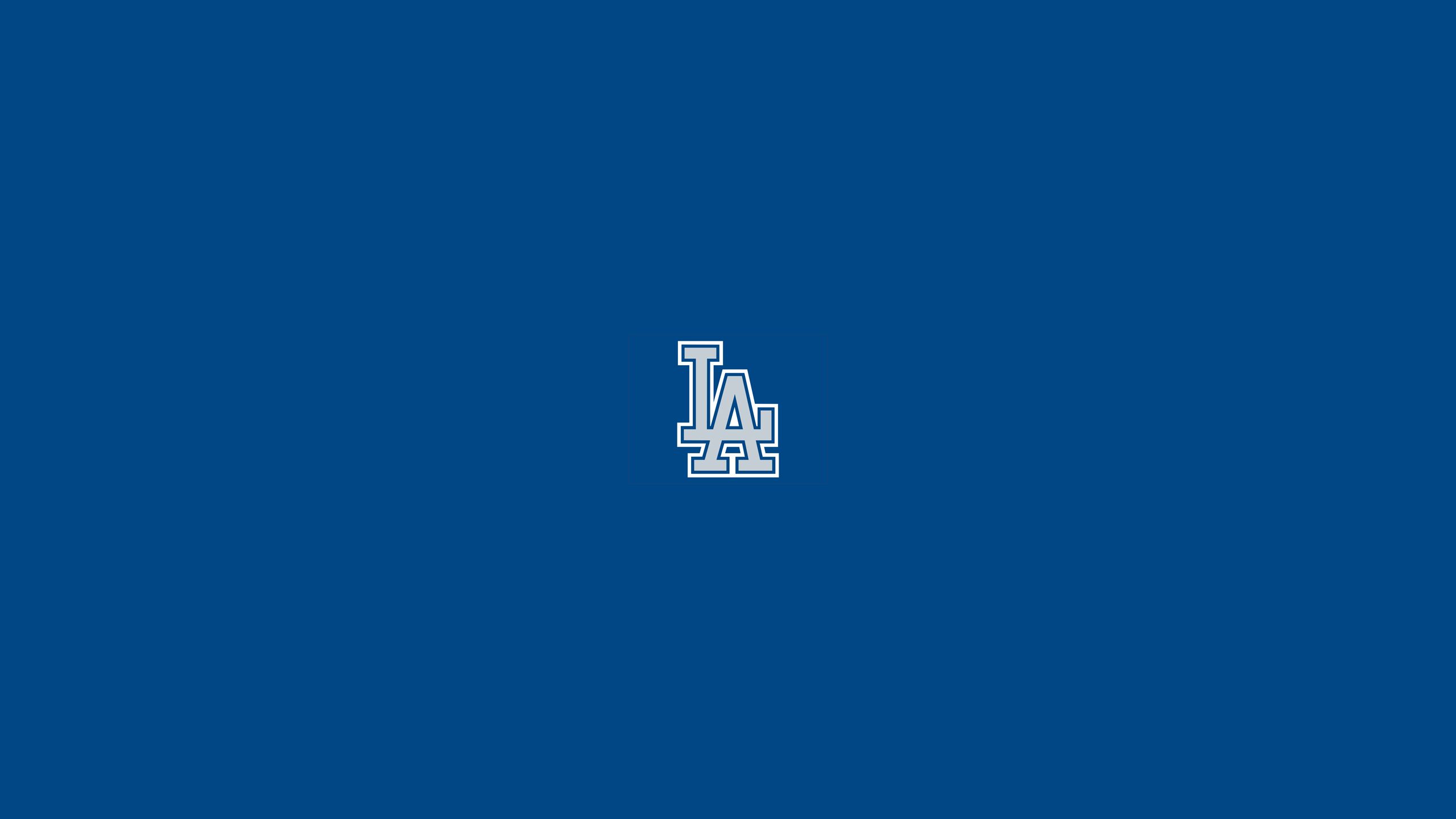 Los Angeles Dodgers Letter LA With Blue Background 4K HD Dodgers Wallpapers, HD Wallpapers