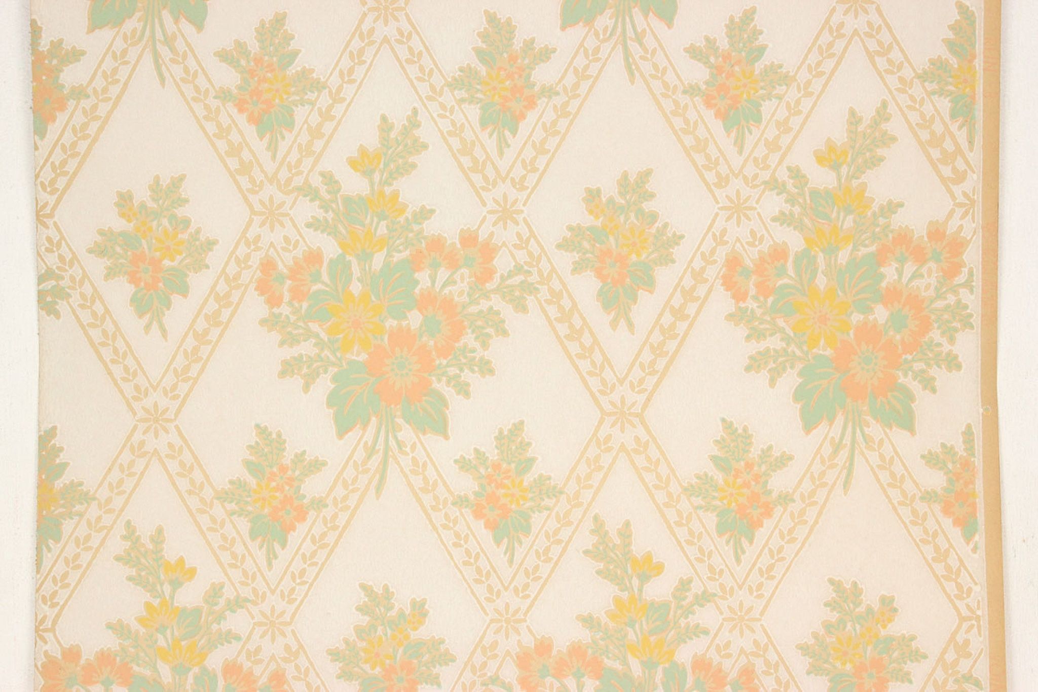 Vintage Yellow Floral Wallpapers - 4k, HD Vintage Yellow Floral