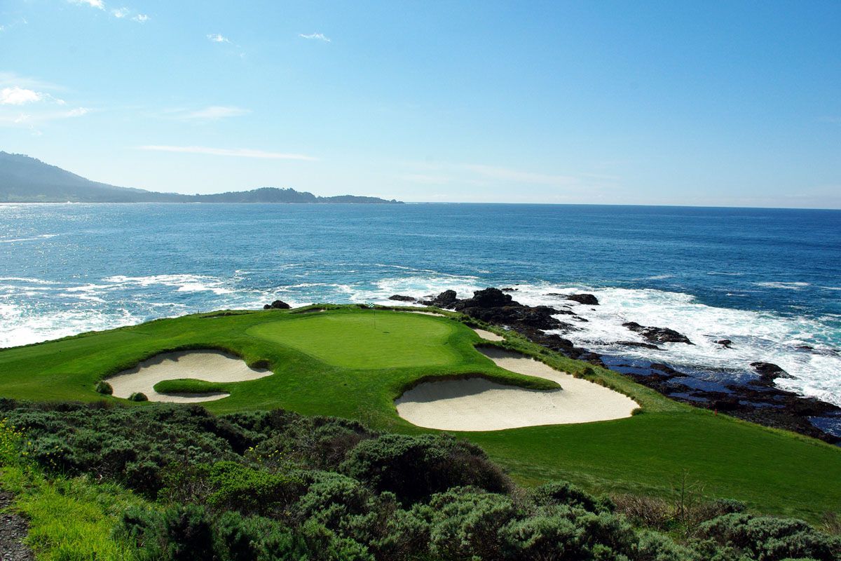 Pebble Beach Golf Desktop Wallpapers 4k Hd Pebble Beach Golf Desktop