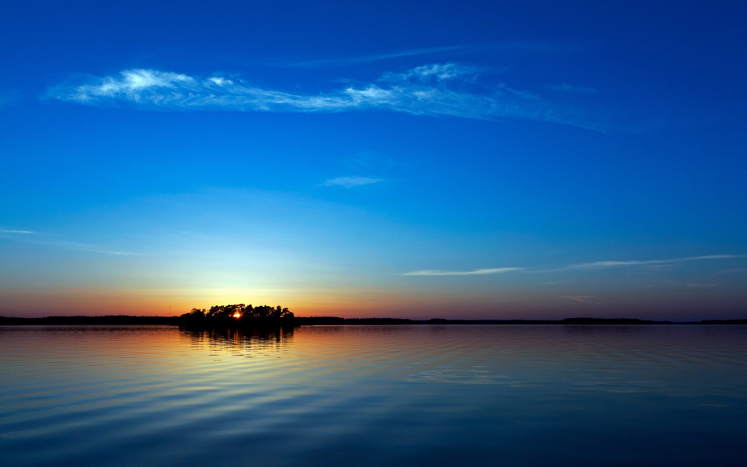 Sky Blue Sunset Wallpapers - 4K, Hd Sky Blue Sunset Backgrounds On