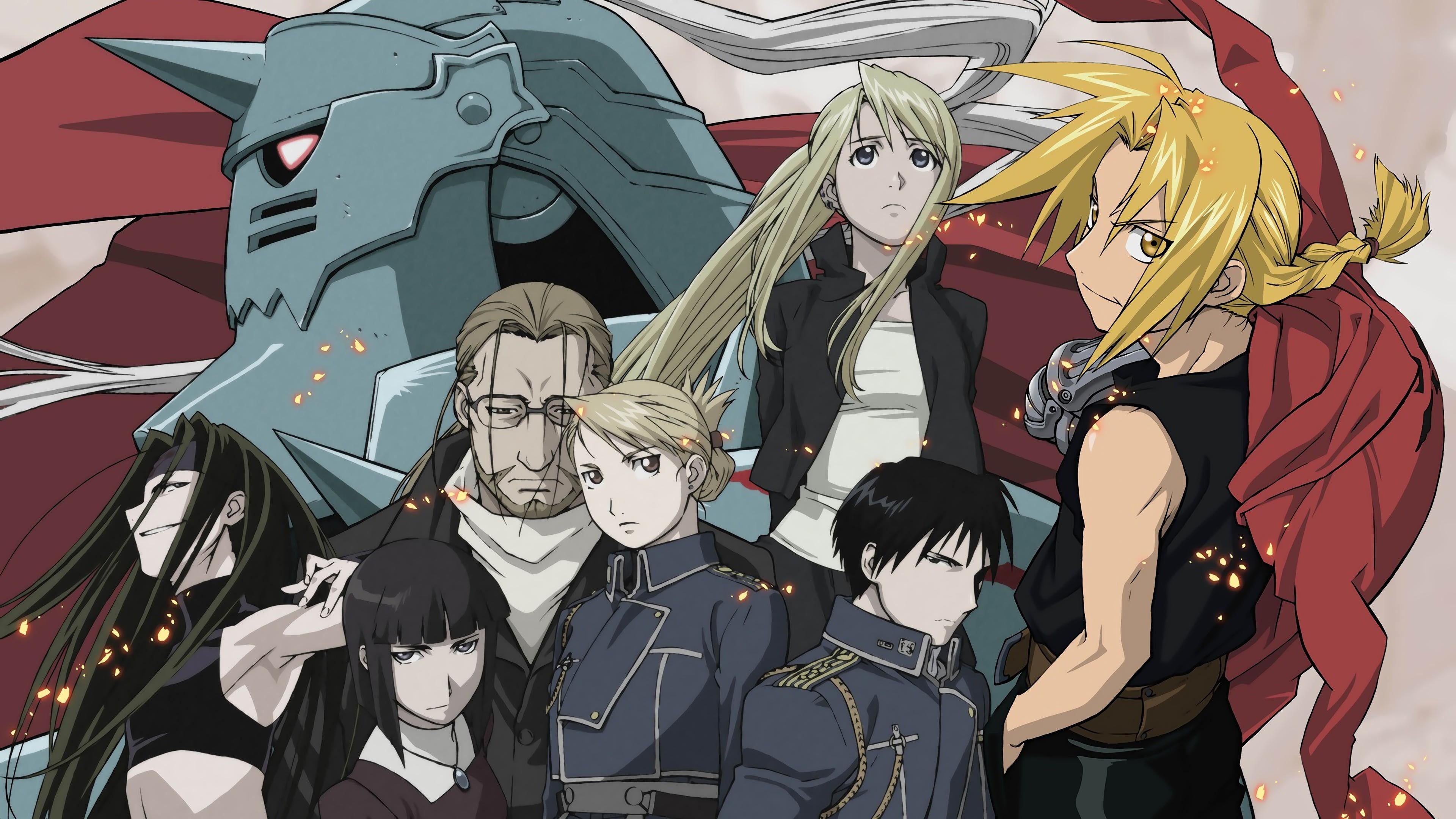 Full Metal Alchemist Wallpapers 4k Hd Full Metal Alchemist Backgrounds On Wallpaperbat 4374