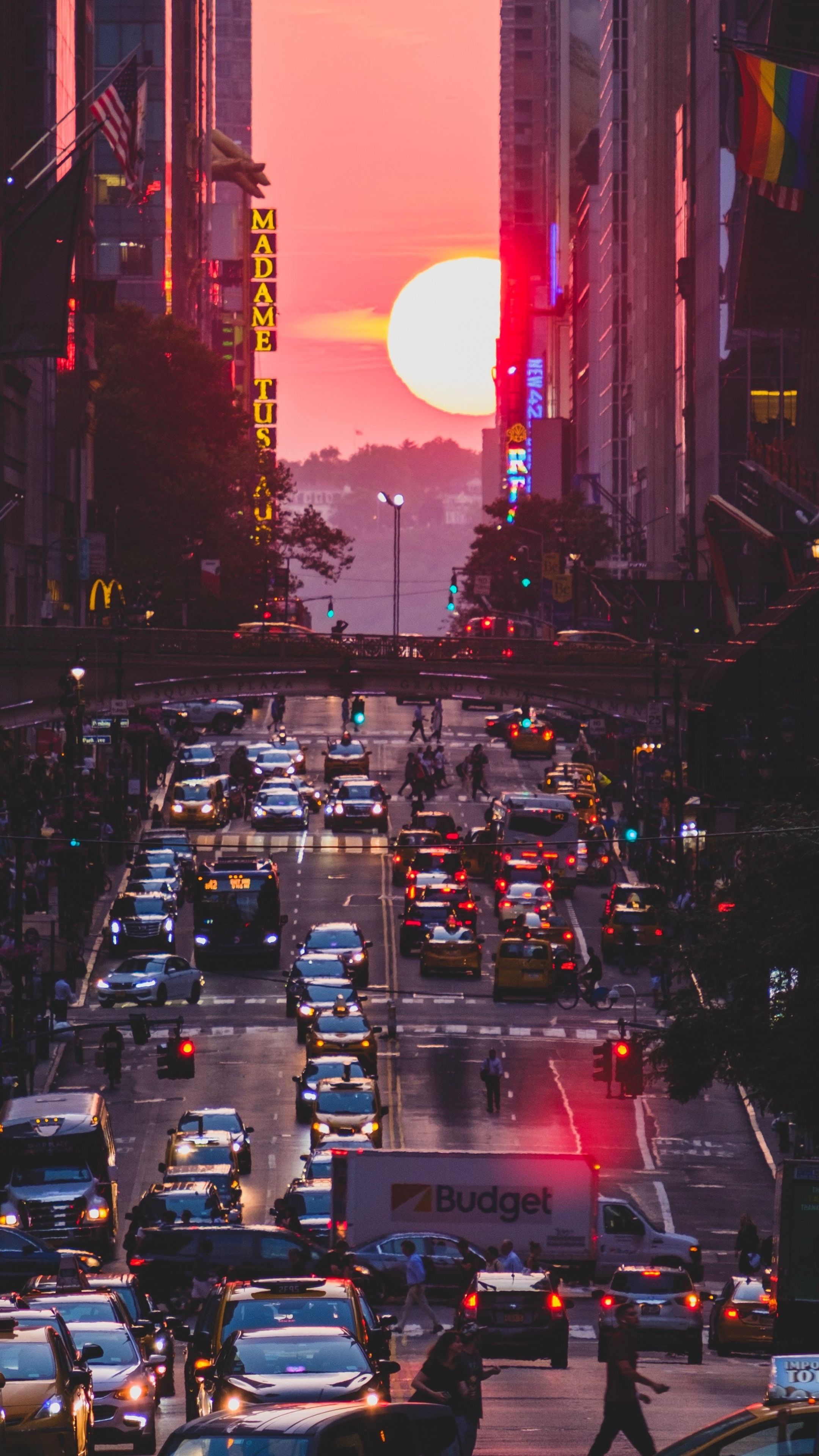 Aesthetic City Sunset Wallpapers - 4k, HD Aesthetic City Sunset ...
