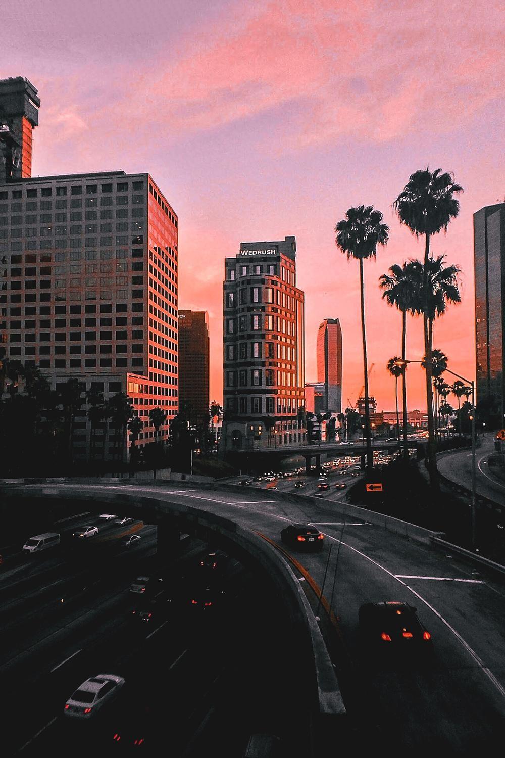 Aesthetic City Sunset Wallpapers - 4k, HD Aesthetic City Sunset ...