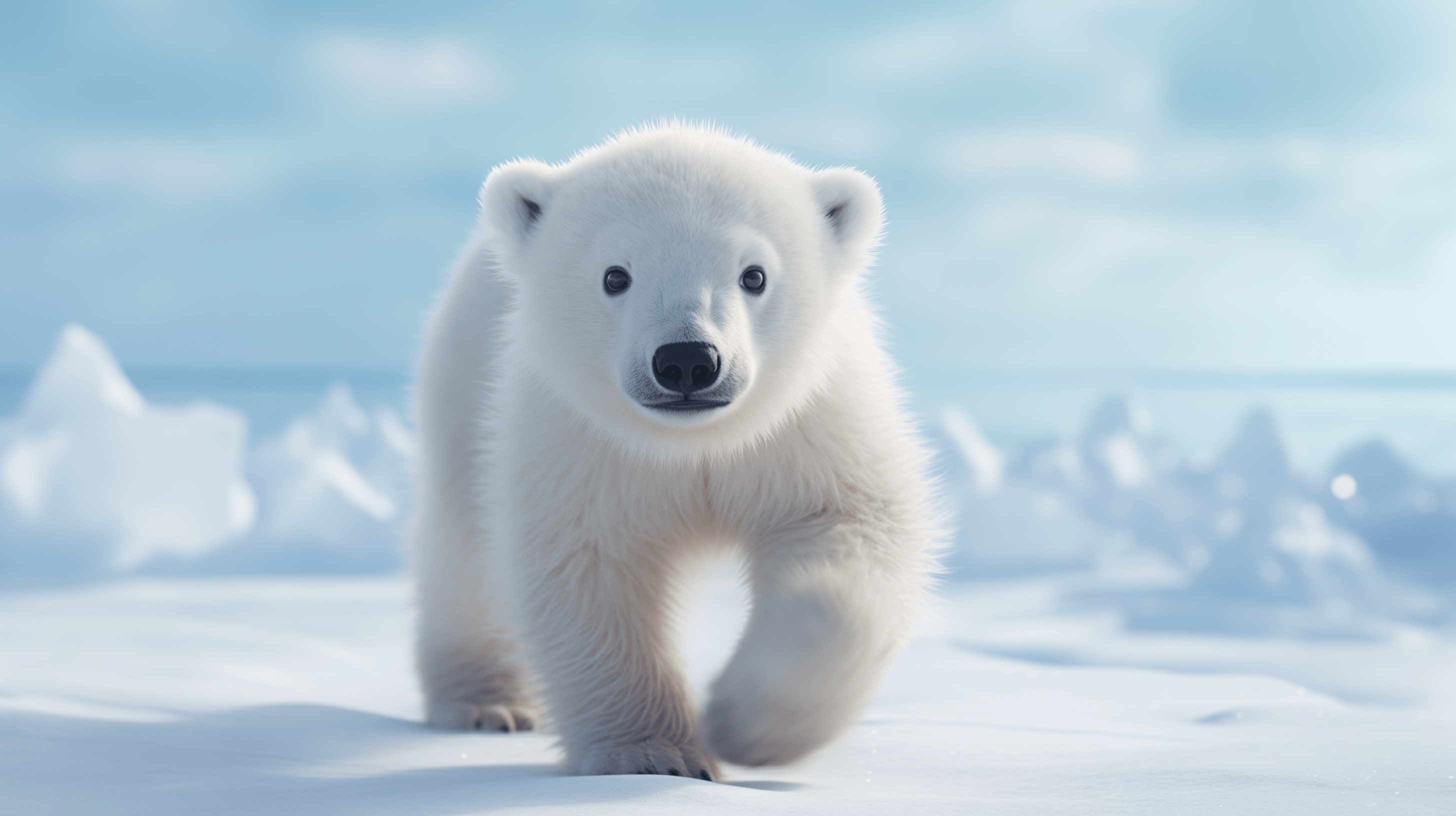 2912x1632 Polar Bear HD Wallpaper and Background on WallpaperBat