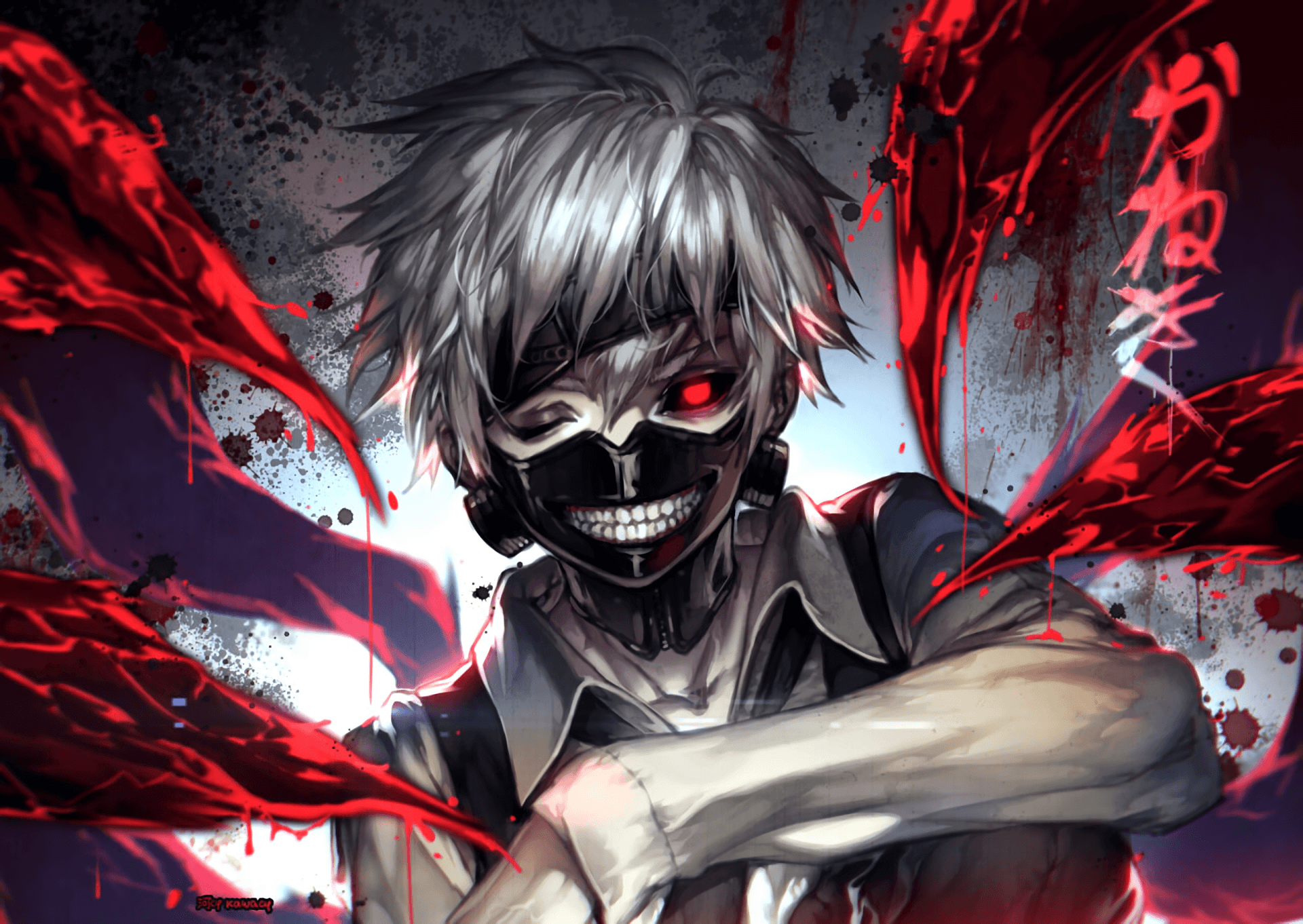 Download wallpapers 4k, Ken Kaneki, darkness, Tokyo Ghoul, manga, Sasaki  Haise, artwork for desktop with resolution 3840x2400. High Quality HD  pictures wallpapers