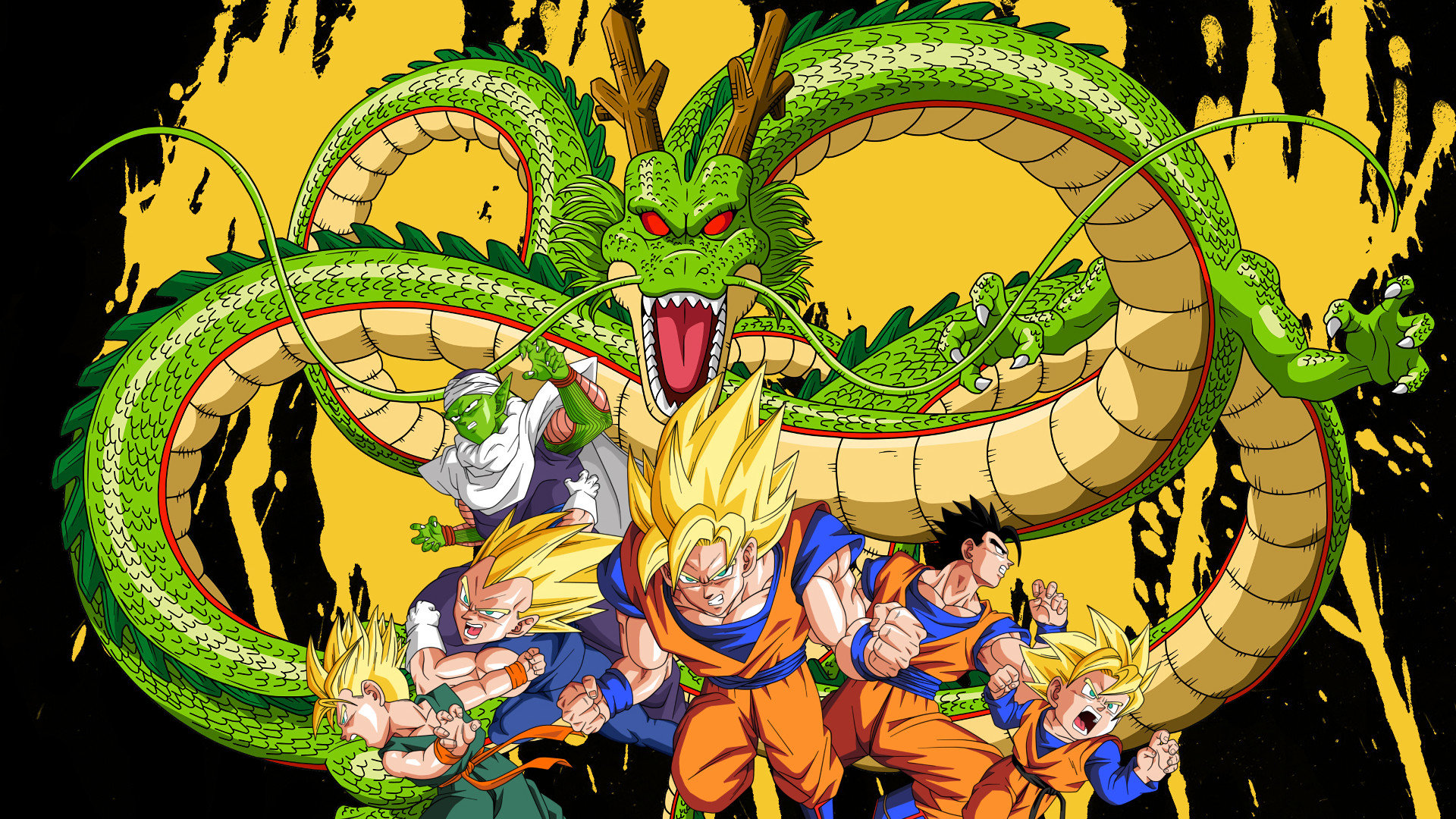 wallpaper for desktop, laptop  be62-dragon-ball-fire-art