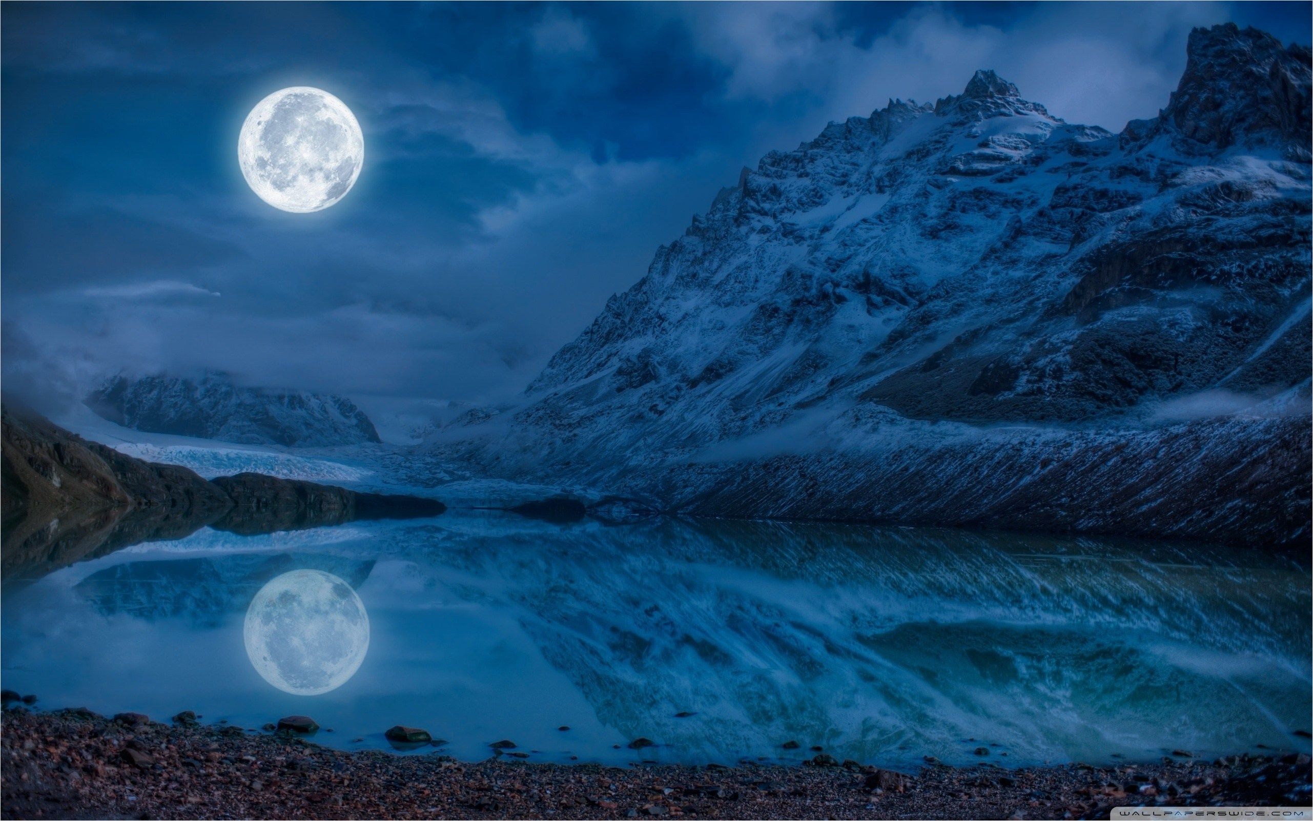 Moon On Water Wallpapers - 4k, HD Moon On Water Backgrounds on WallpaperBat