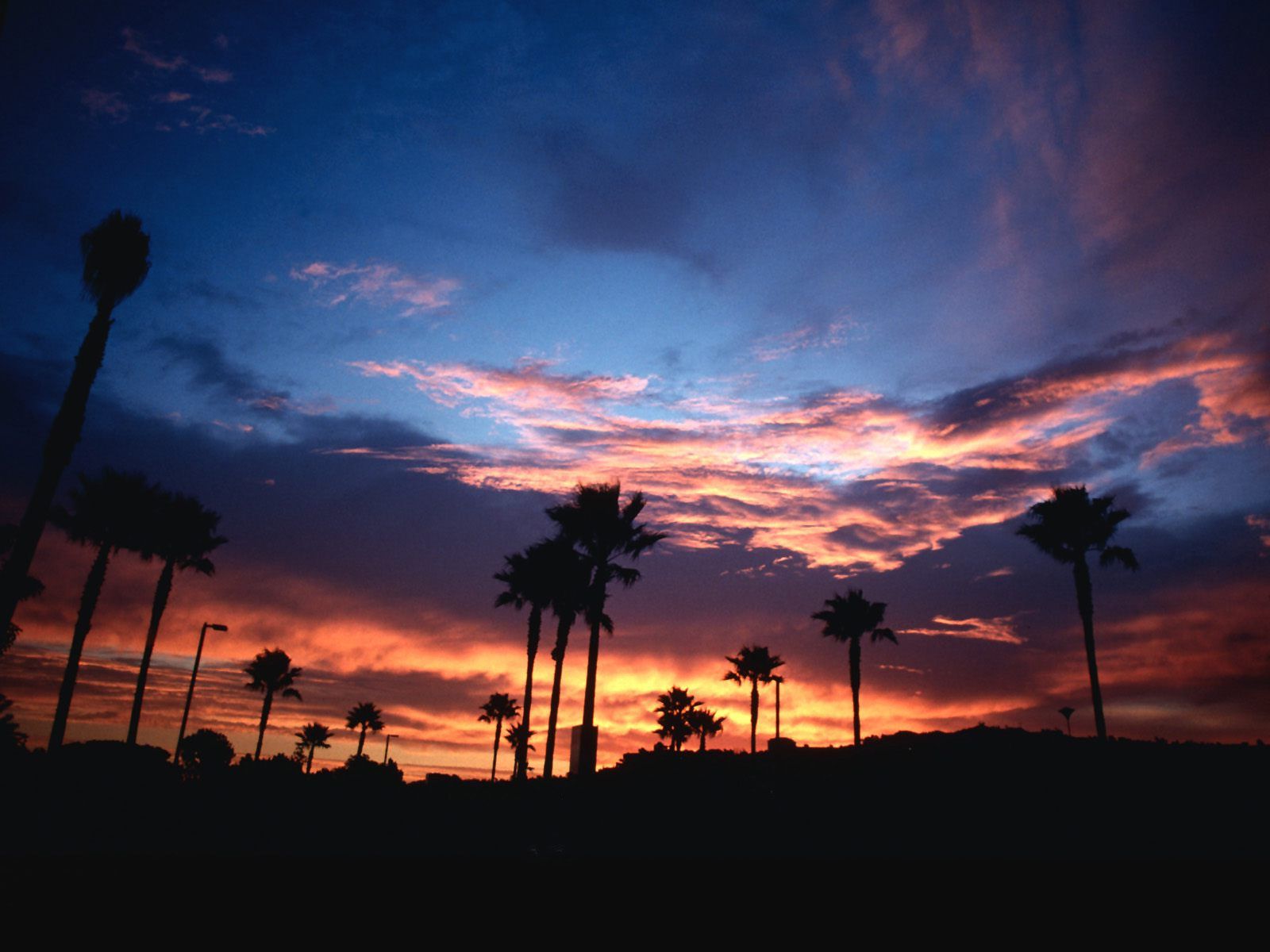 California Desert Sunset Wallpapers.