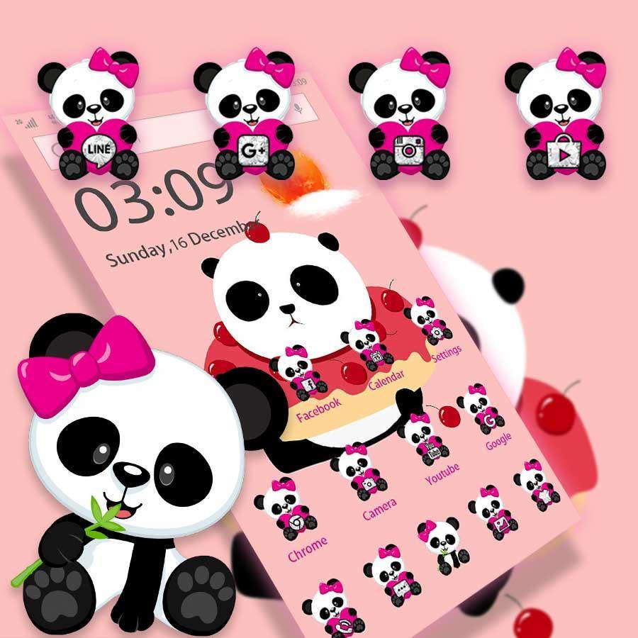 Pink Panda Wallpapers 4k Hd Pink Panda Backgrounds On Wallpaperbat