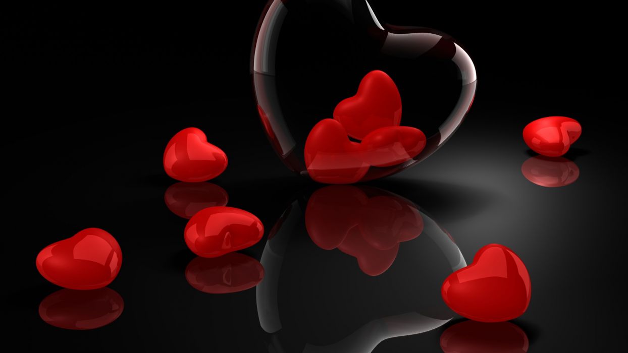 1244x700 Holiday valentines&; day love romance mood 3D wallpaper on WallpaperBat