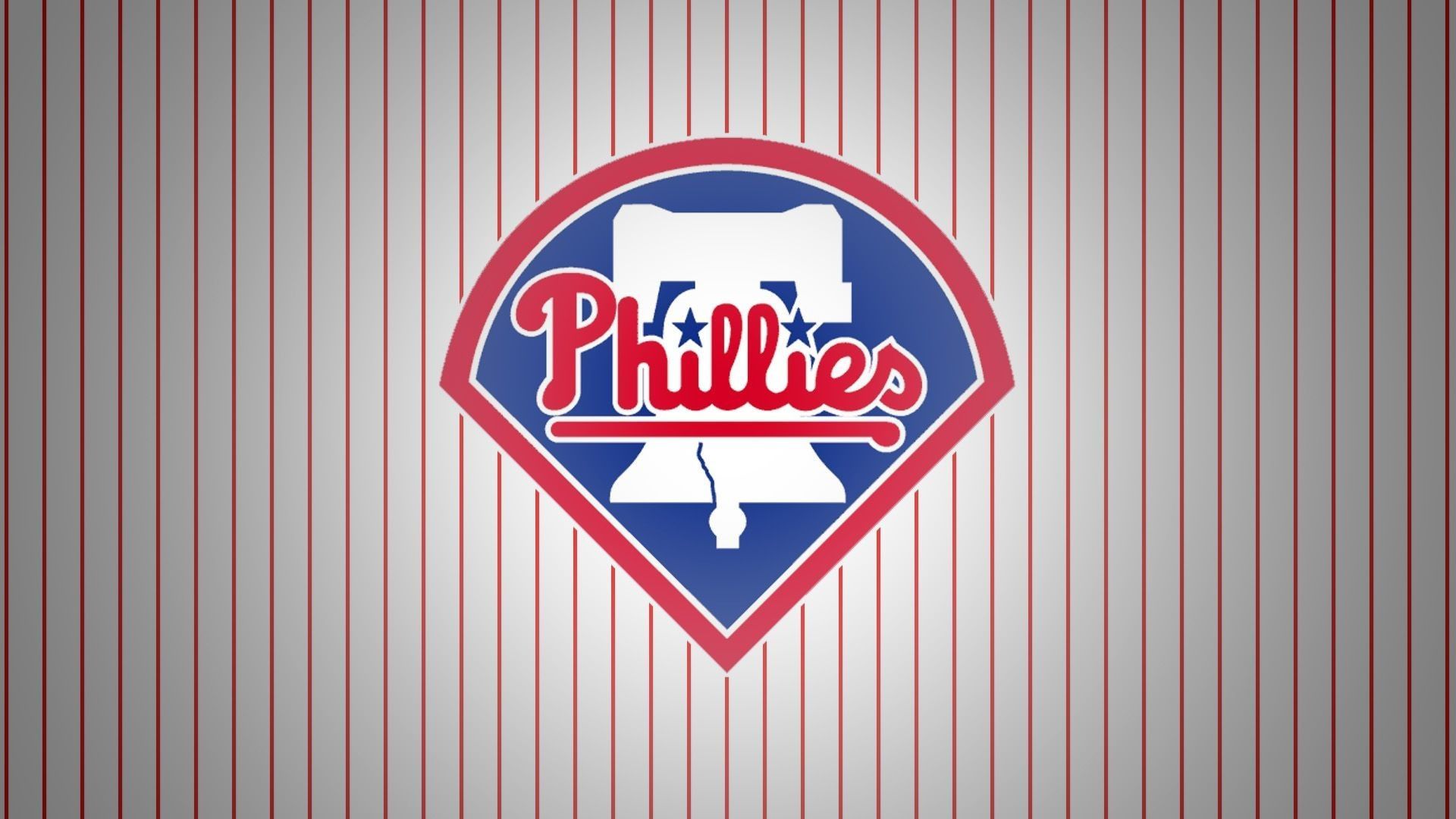 Philadelphia Phillies Glossy Red Wallpaper [iOS4 Retina Di…
