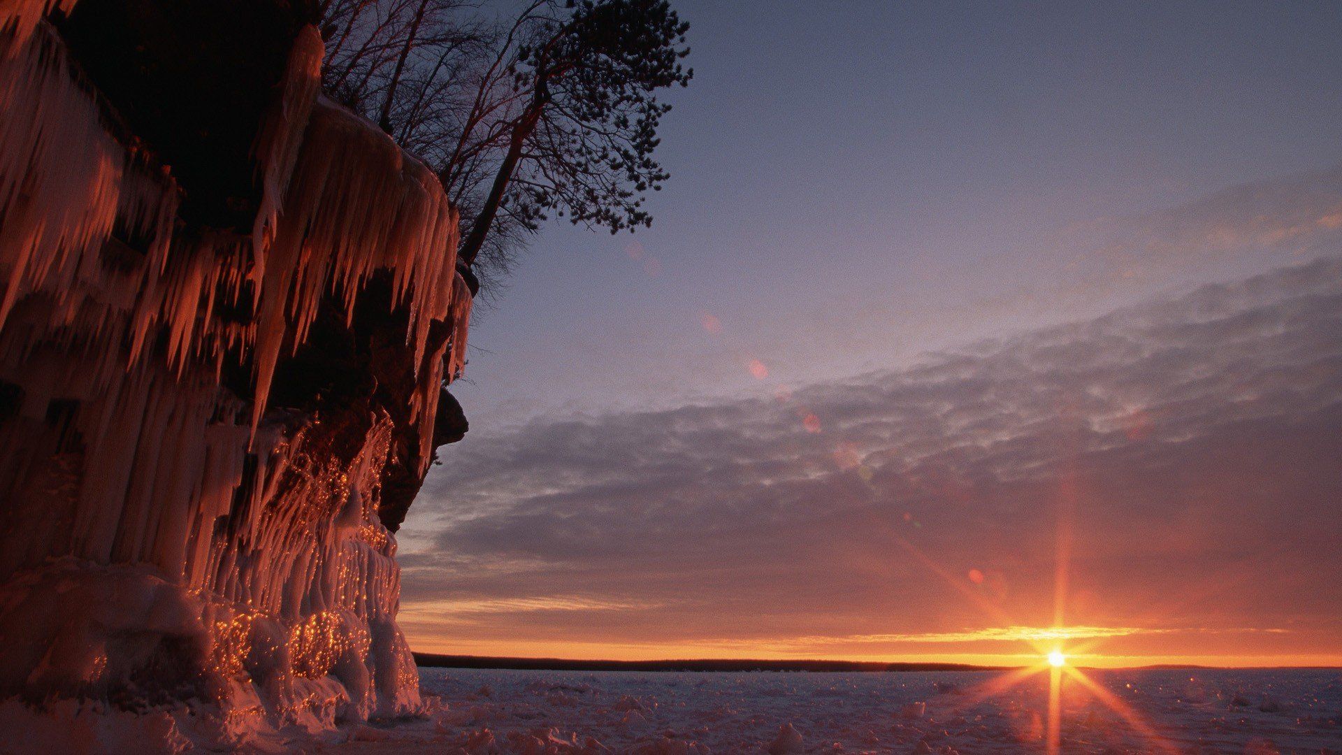 1920x1080 Wisconsin ice cave Lake Superior wallpaper | 1920x1080 | 311476 ... Wallpaper