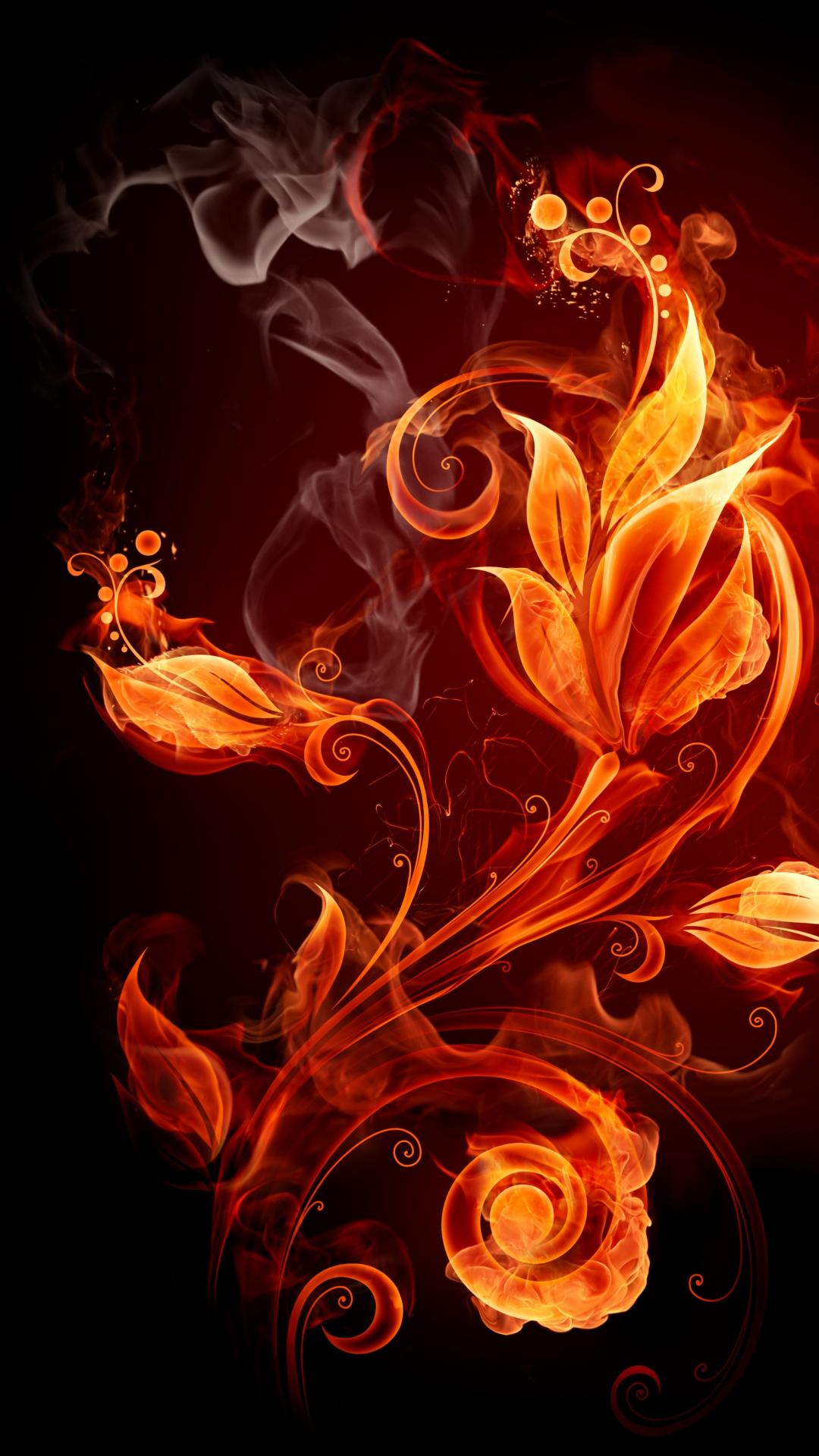Flaming Flower Wallpapers - 4k, HD Flaming Flower Backgrounds on ...