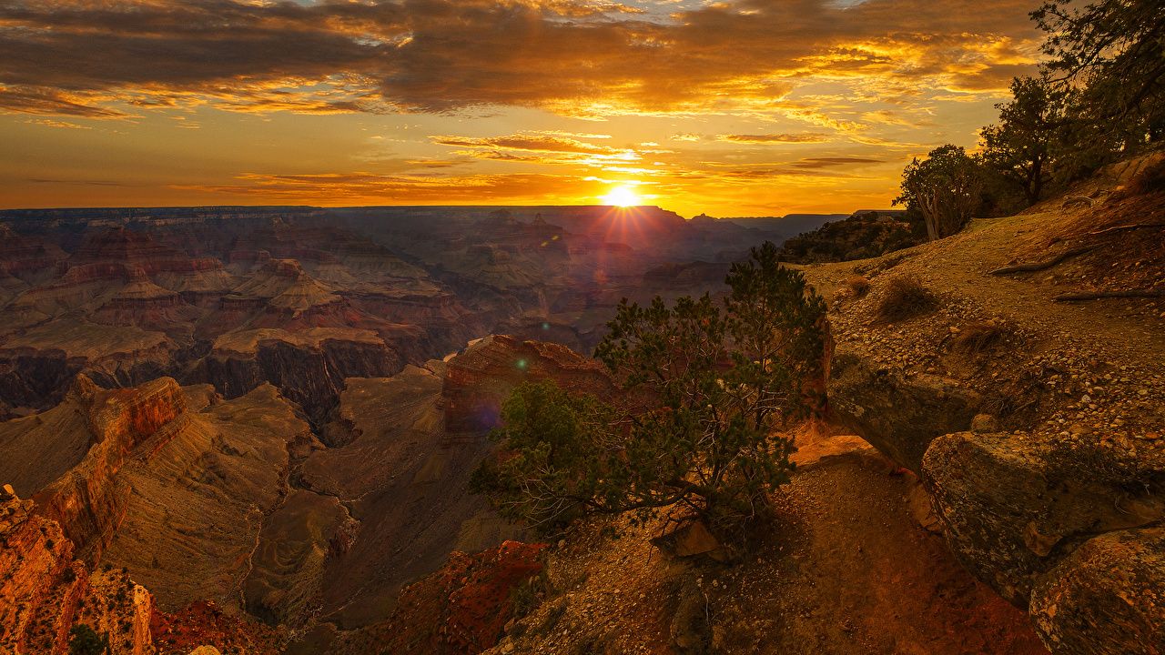 Grand Canyon Sunrise Wallpapers - 4K, Hd Grand Canyon Sunrise