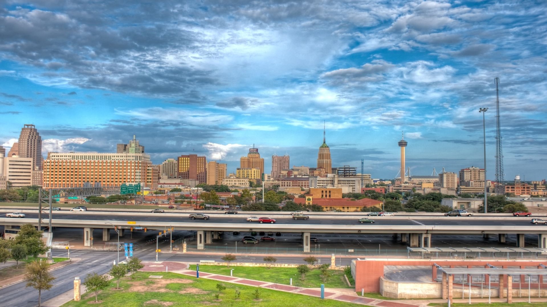 San Antonio Skyline Wallpapers - 4k, HD San Antonio Skyline Backgrounds ...