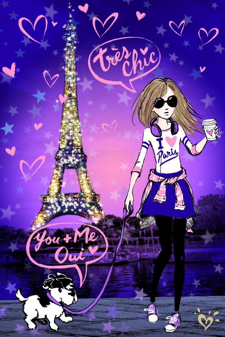 Cute Paris Wallpapers 4k HD Cute Paris Backgrounds On WallpaperBat   215895 Purple Cute Girly Paris   Iphone 2020 3d Iphone   