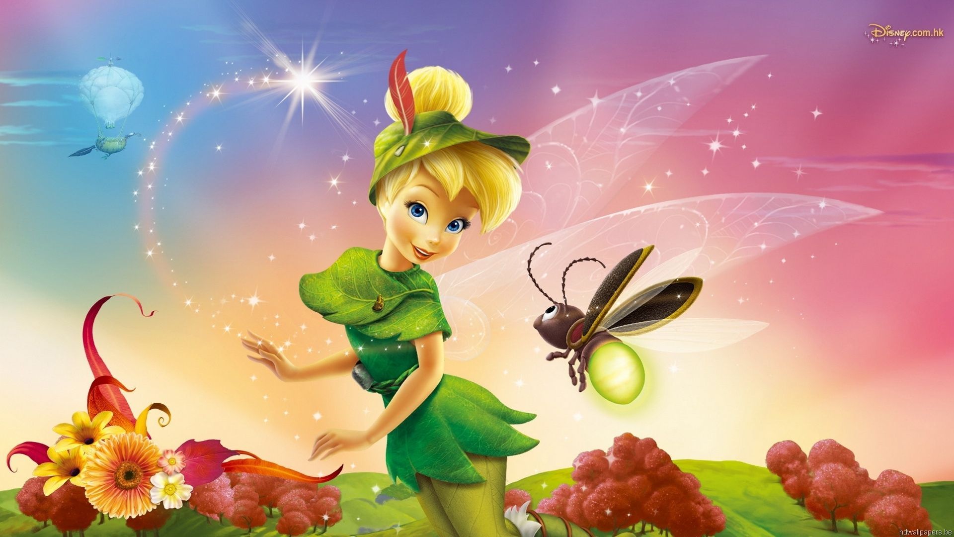 1920x1080 3D Wallpaper | Cartoon wallpaper, Tinkerbell wallpaper Wallpaper