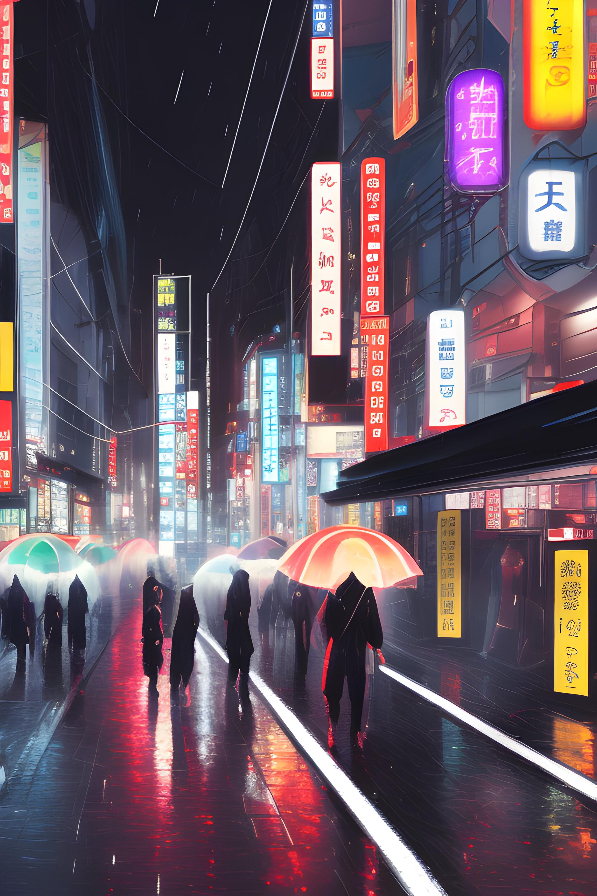 Tokyo Rain Wallpapers - 4k, HD Tokyo Rain Backgrounds on WallpaperBat