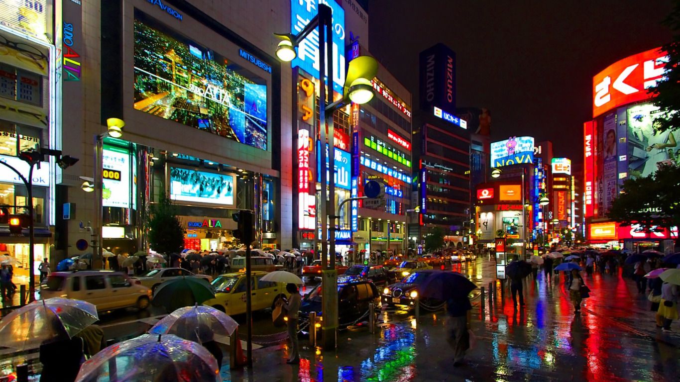 Tokyo Rain Wallpapers - 4k, HD Tokyo Rain Backgrounds on WallpaperBat