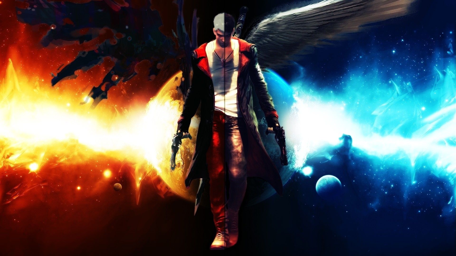 Wallpaper : Devil May Cry, Dante, darkness, screenshot, computer wallpaper,  special effects, pc game, action film, devil may cry 5 1920x1080 - wallup -  577579 - HD Wallpapers - WallHere