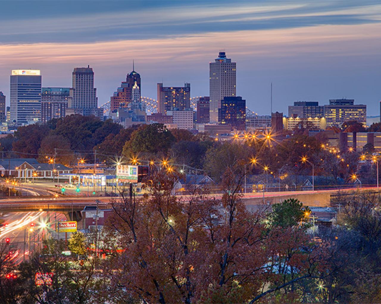 Memphis Skyline Wallpapers - 4k, HD Memphis Skyline Backgrounds on ...