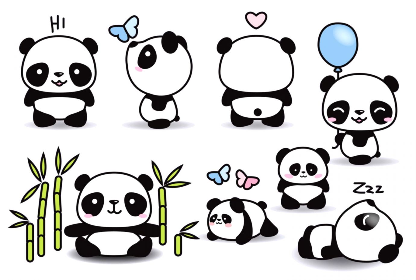 Kawaii Panda Wallpapers 4k Hd Kawaii Panda Backgrounds On Wallpaperbat