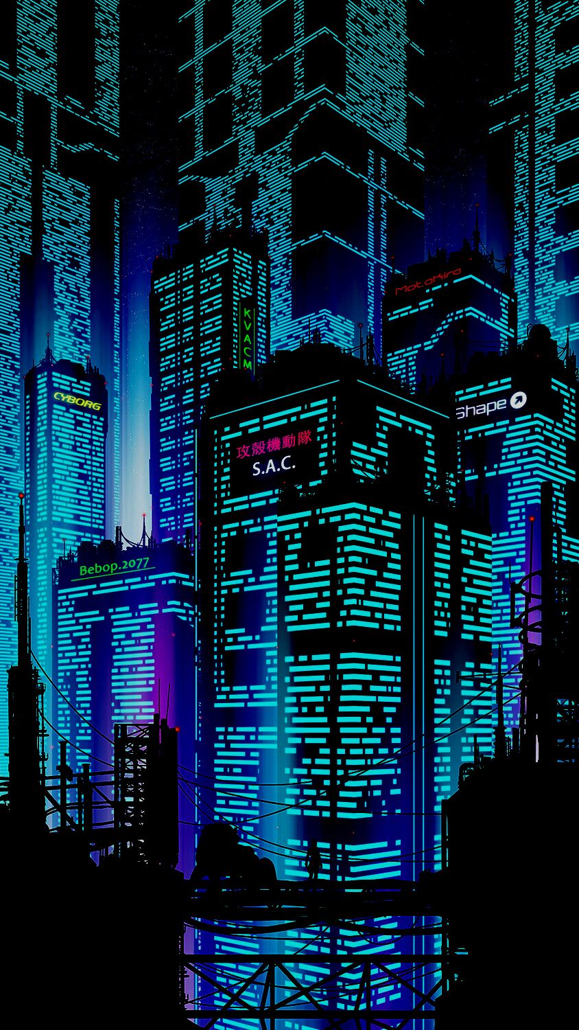 844x1500 PHONE WALLPAPER - CITY Wallpaper