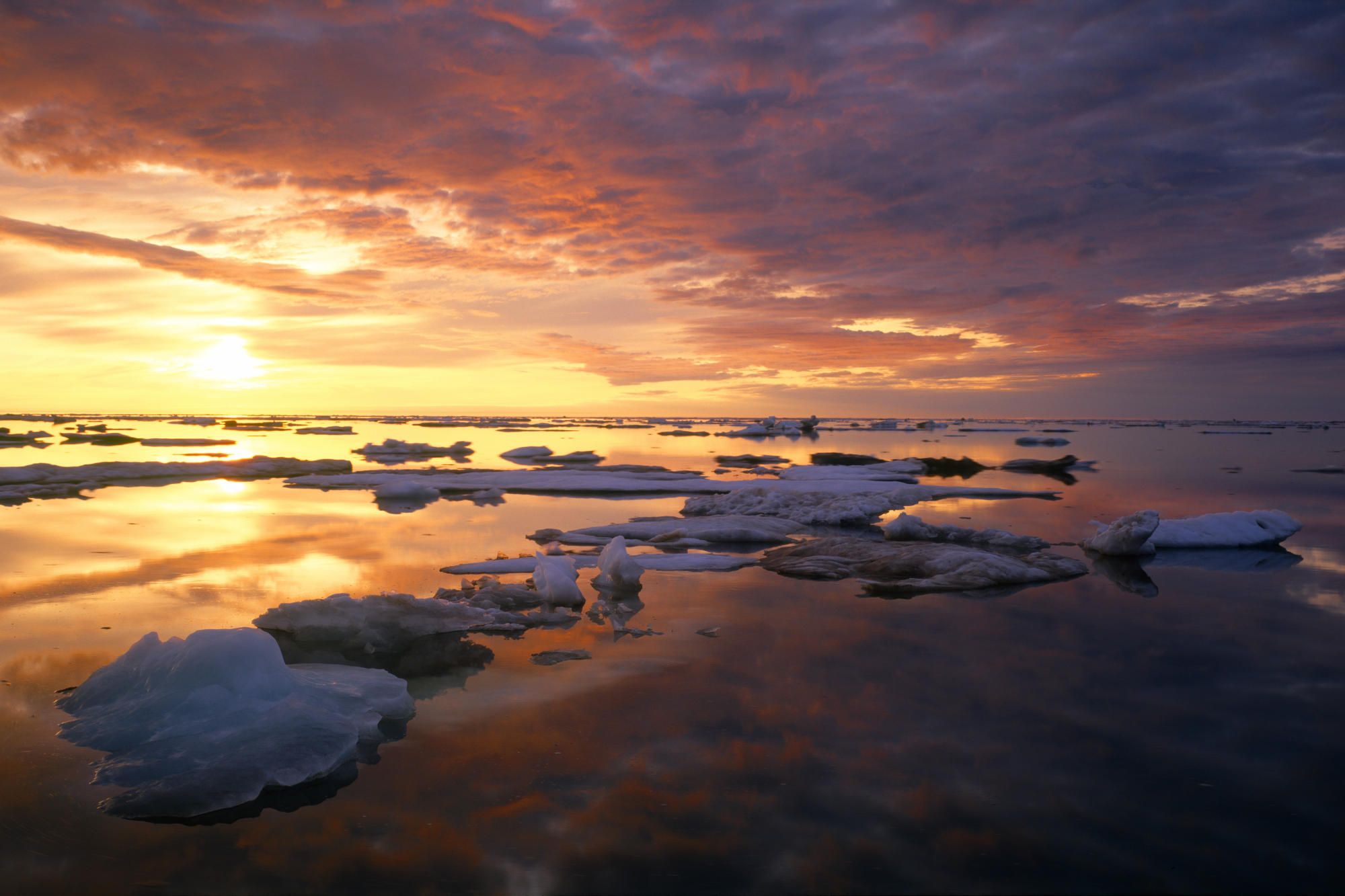 Arctic Sunset Wallpapers - 4k, HD Arctic Sunset Backgrounds on WallpaperBat