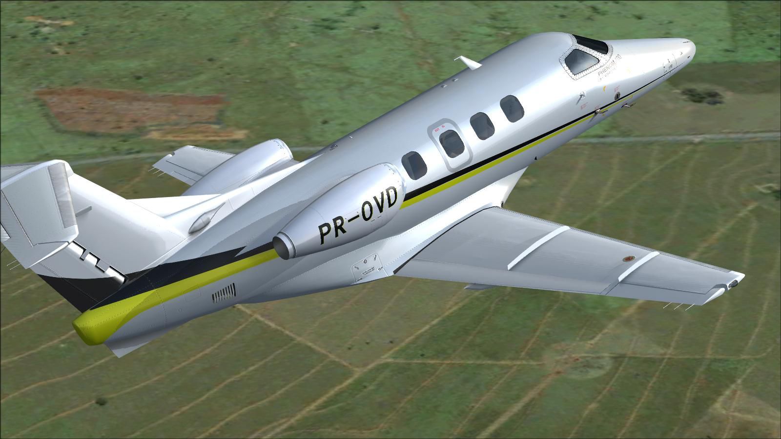 1600x900 Embraer Phenom 100 PR-OVD for FSX Wallpaper