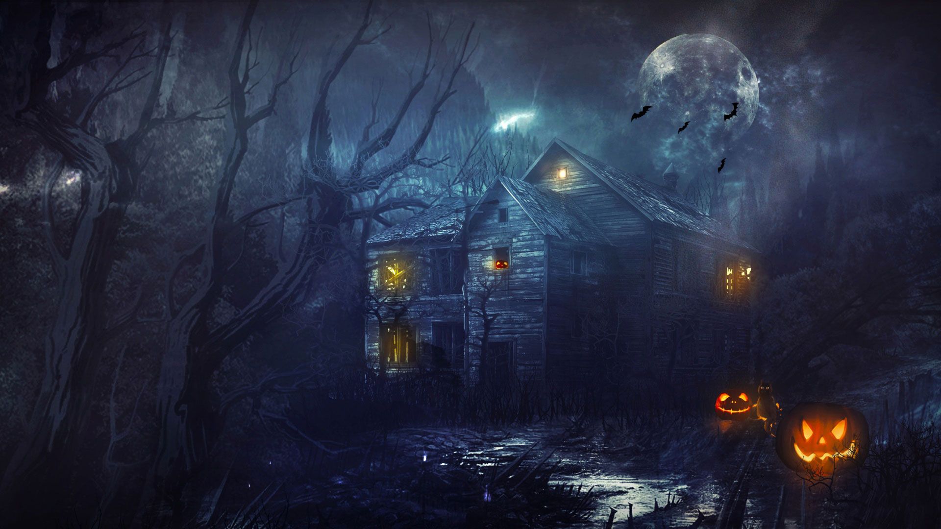 Creepy Halloween Wallpapers - 4k, HD Creepy Halloween Backgrounds On ...