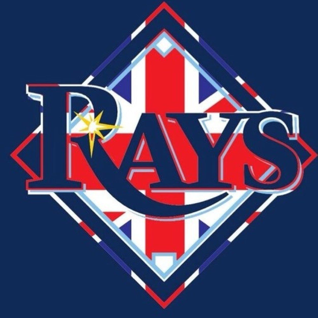 Free download Tampa Bay Rays Logo Wallpaper [1365x1024] for your