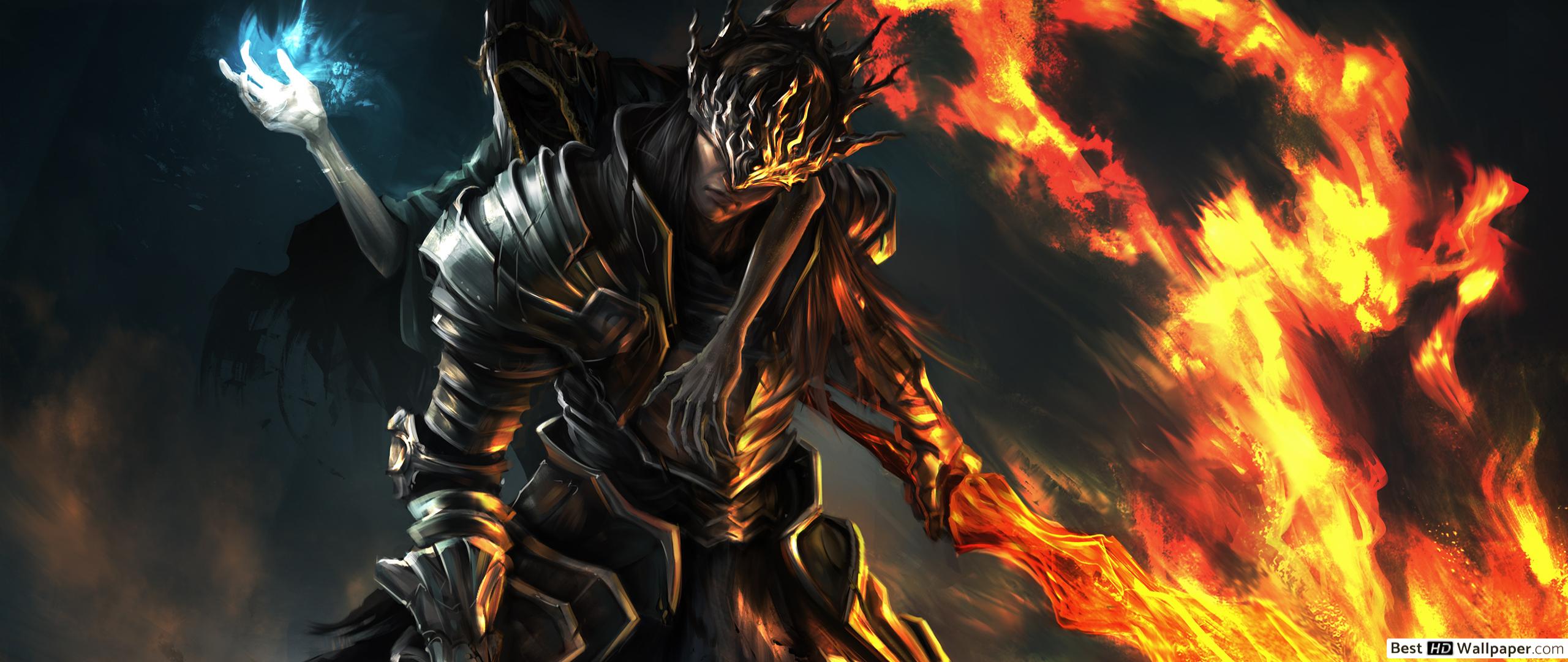 2560x1080 Dark Souls 3 game - Twin prince (Lorian and Lothric) HD wallpaper on WallpaperBat