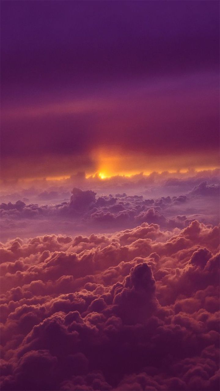 Sunset Clouds iPhone Wallpapers - 4k, HD Sunset Clouds iPhone ...